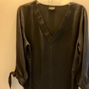Worthington Black Classic Blouse